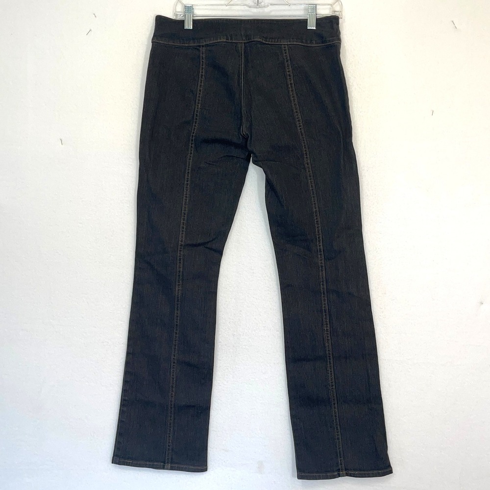 Gap Jeans Stretch Black‎ Flare legs women's junior's sz 8 - Picture 5 of 5
